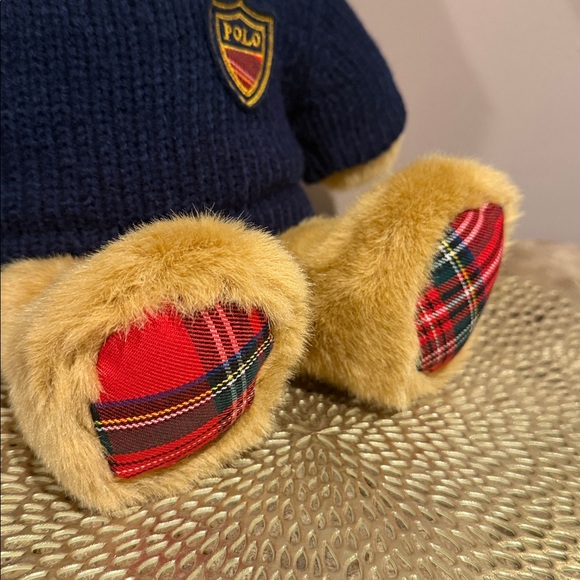 POLO Ralph Lauren Plush Bear with Navy Sweater (Listing #2) - Picture 5 of 14